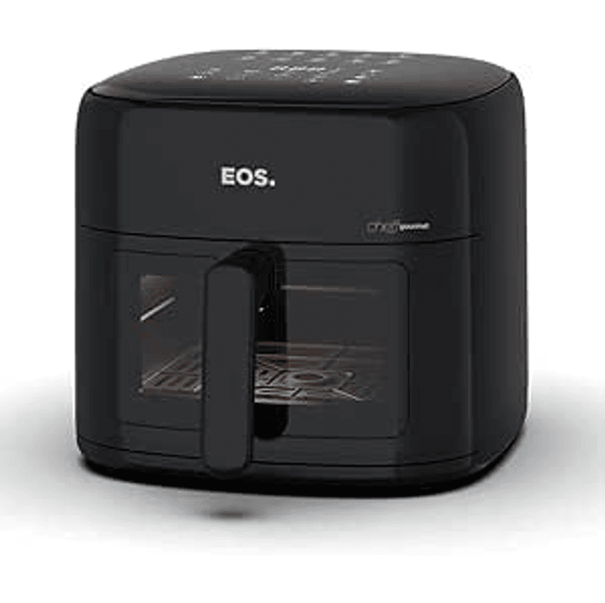 Fritadeira Air Fryer Eos 8,2 Litros Chef Gourmet Digital Compacta All Black Eaf80p 110v