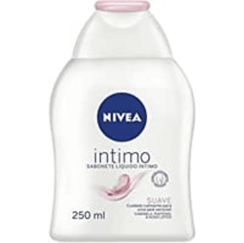 Nivea Sabonete Líquido Íntimo Suave 250ml - Mantém O Ph Natural, Com Extrato De Camomila, Limpeza Suave, Sem Corantes, Testado Dermatologicamente E Ginecologicamente