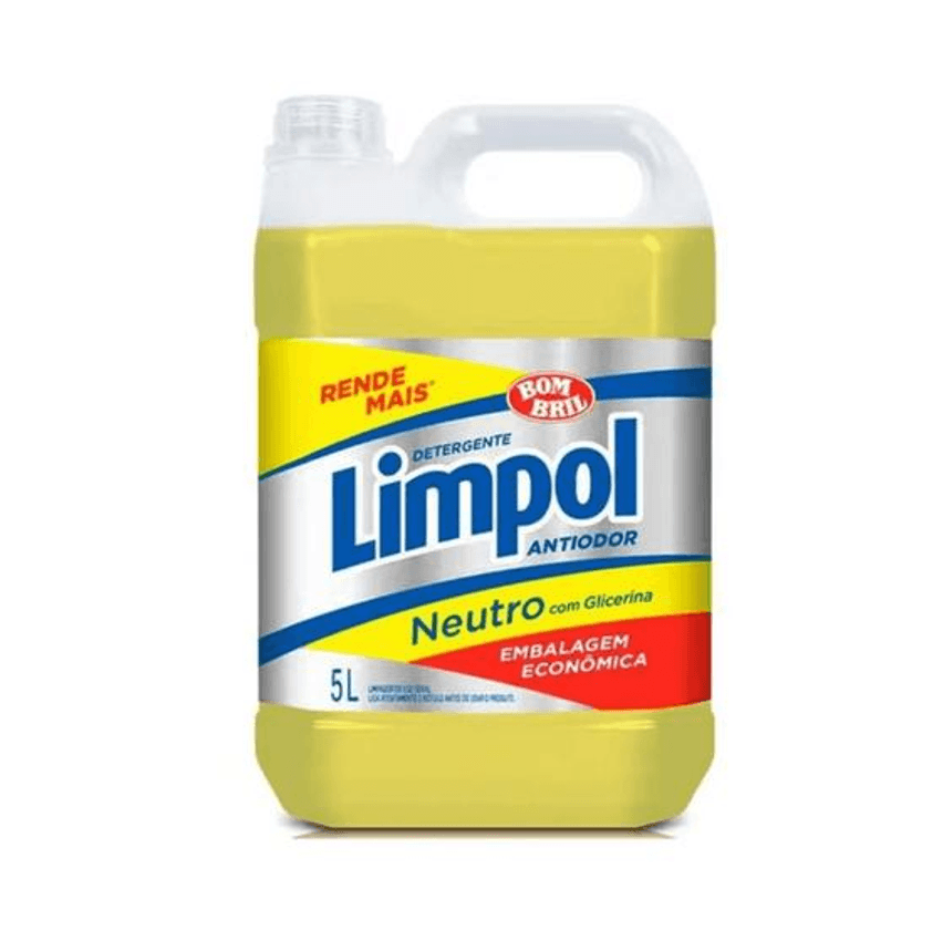 Detergente Neutro com Glicerina Limpol 5 litros