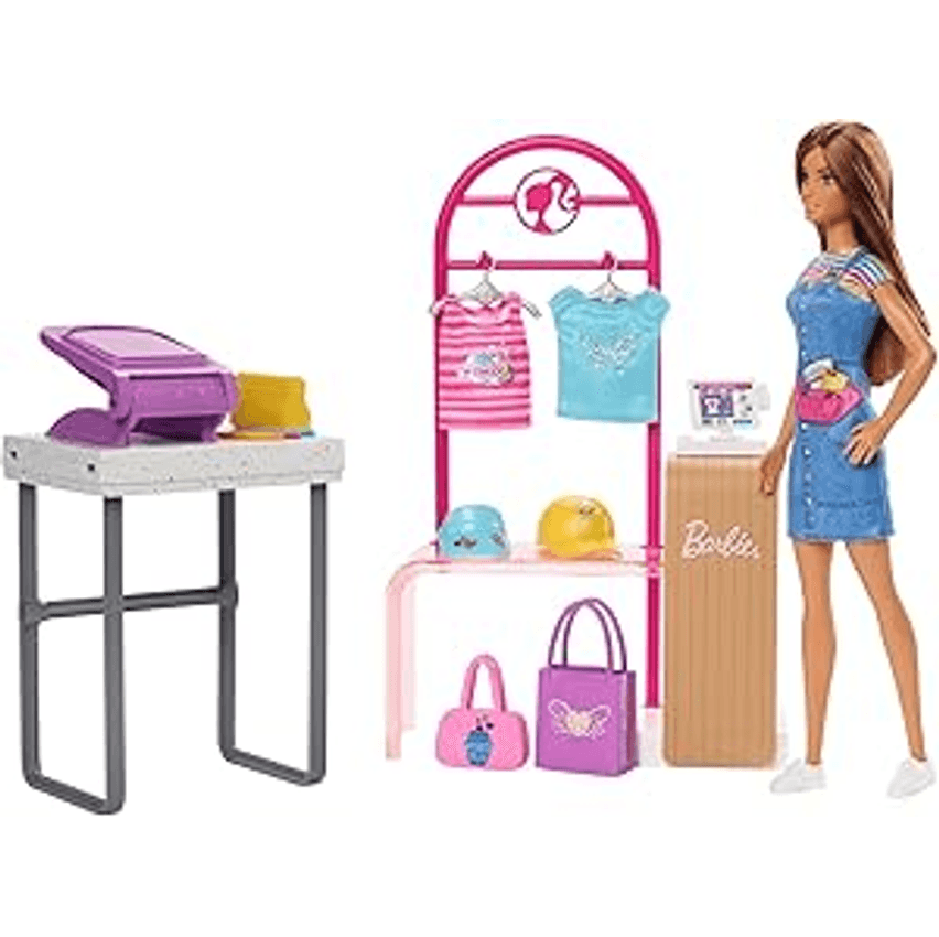 Barbie Profissões Conjunto de Brinquedo Designer de Moda