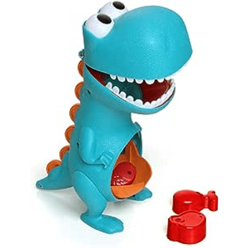 Brinquedo para Bebe Dino Papa Tudo com Acessórios, Elka, Multicor