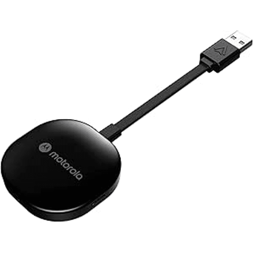 Adaptador Motorola sem fio android auto MA1 Preto