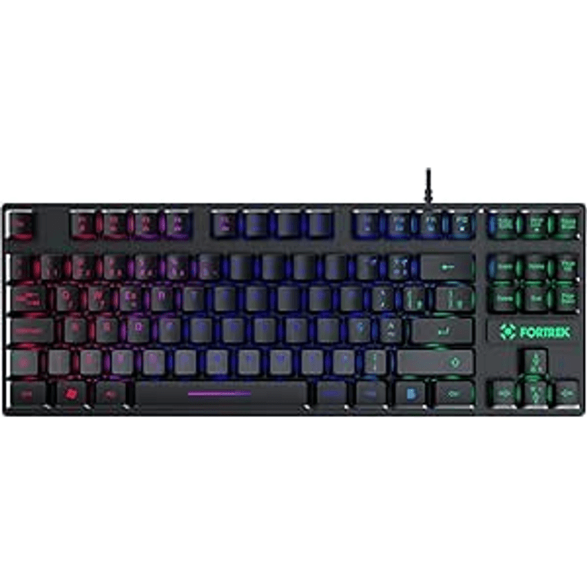 Teclado Gamer Fortrek Fearless 80 TKL Preto