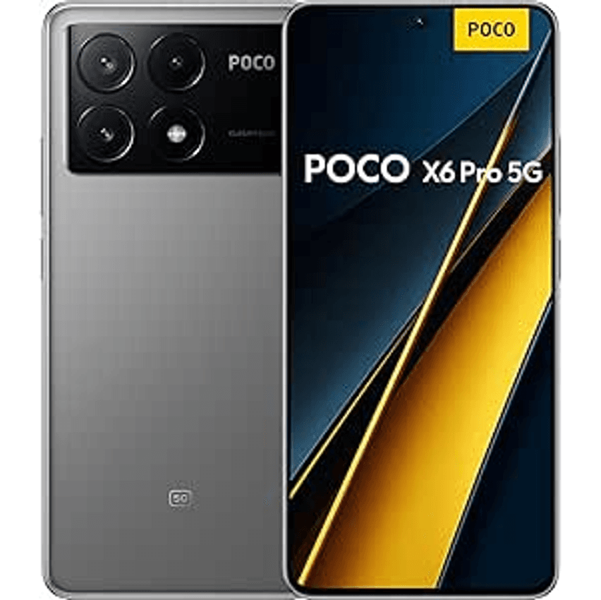 Smartphone Xiaomi Poco X6 Pro 5g 12gb+512gb Nfc Dimensity 8300-ultra 64mp Câmera Tripla 67w 120hz Amoled (cinza)