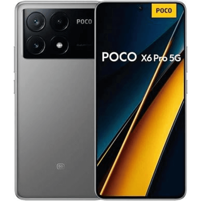 Smartphone Xiaomi Poco X6 Pro 5g 8gb+256gb Nfc Dimensity 8300-ultra 64mp Triple Camera 67w 120hz Amoled (grey)