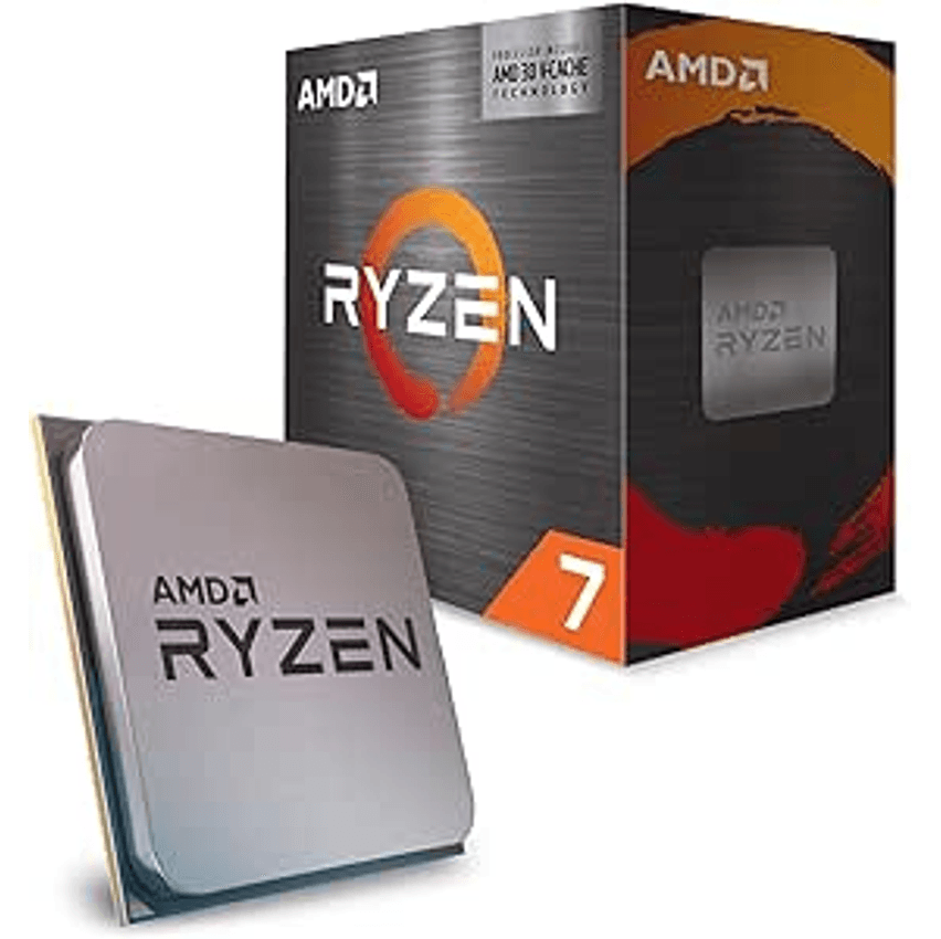 PROCESSADOR AMD RYZEN 7 5700X3D 3.0GHz (MAX TURBO 4.1GHz) 96MB CACHE AM4 100-100001503WOF