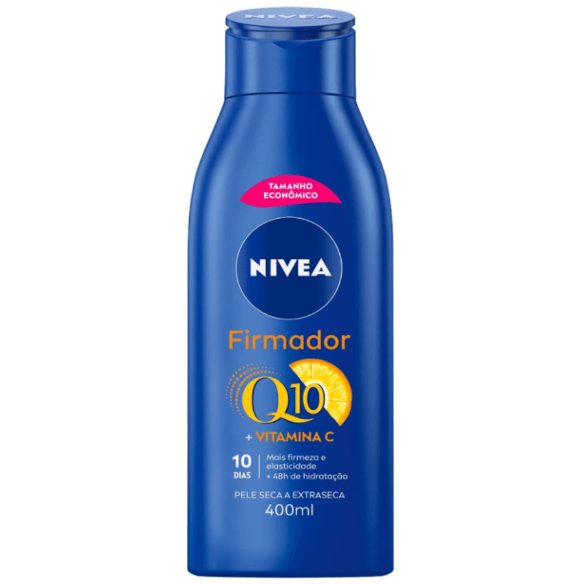 Hidratante Desodorante Nivea Firmador Q10 + Vitamina C Pele Seca 400Ml, Nivea, 400 Ml