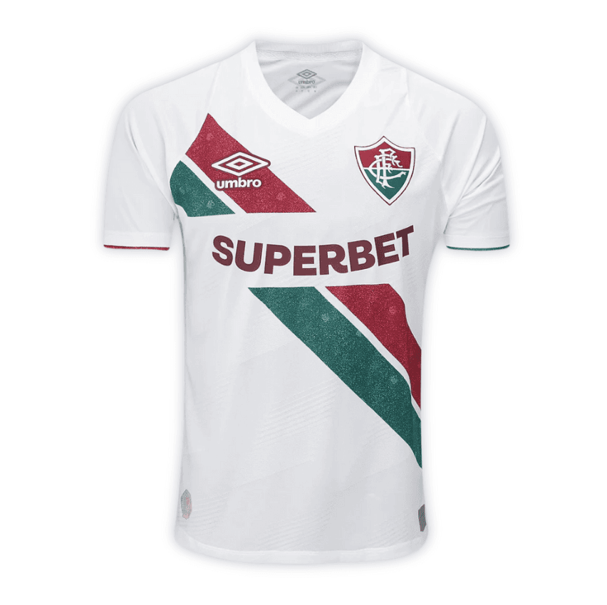 Camisa Fluminense II 24/25 s/n° Torcedor Umbro Masculina - Vermelho Escuro