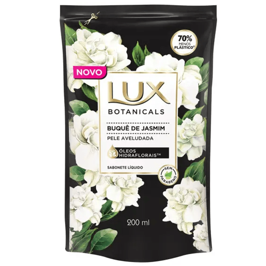 Sabonete Líquido Lux Botanicals Buquê de Jasmim 200ml - 200ml