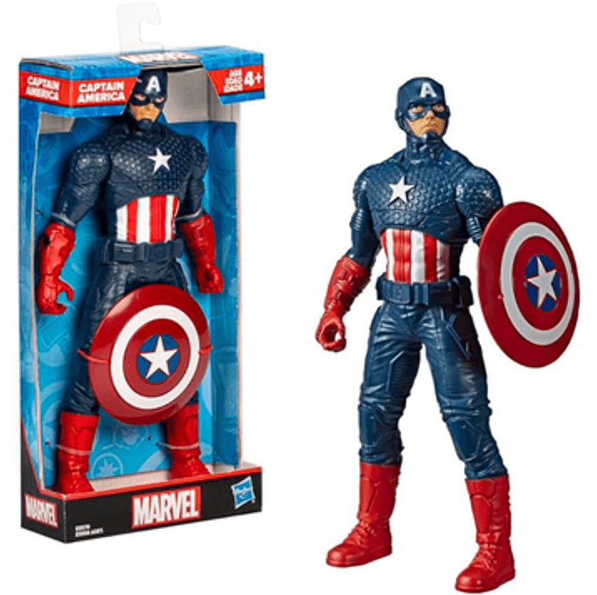 Marvel, Boneco Avengers Capitão América Olympus, Azul