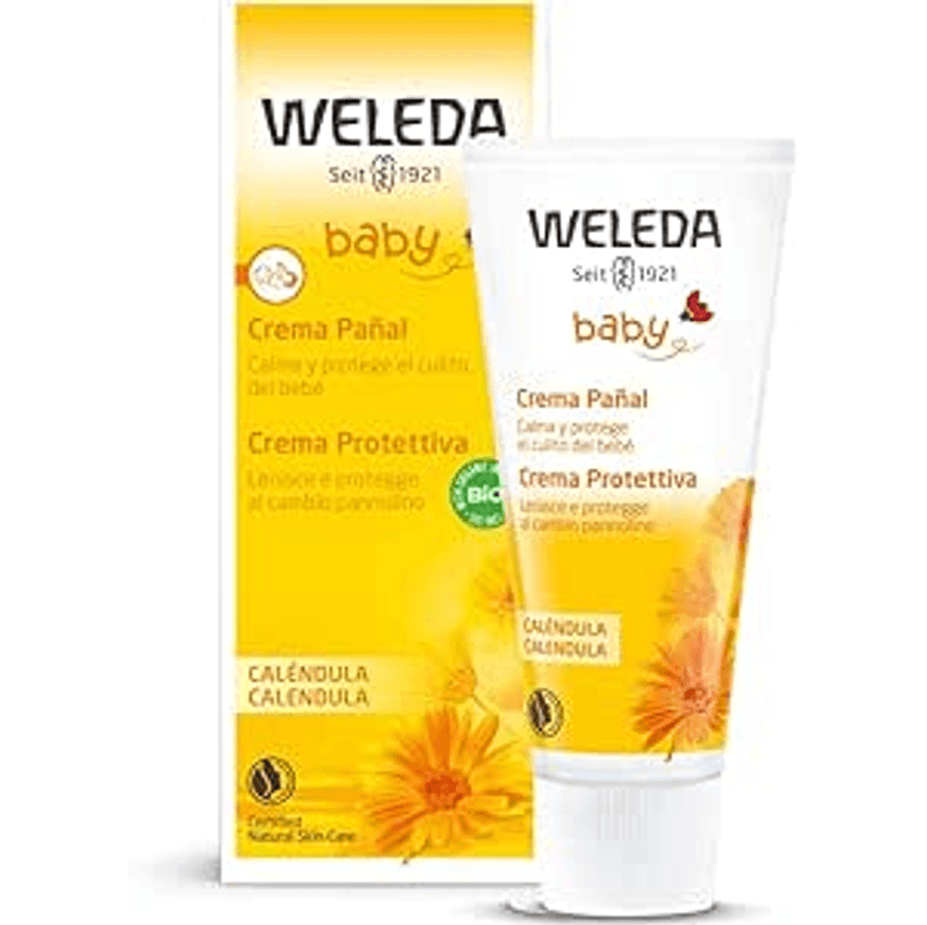 WELEDA Calêndula Babycreme Troca Fraldas 75 Ml Weleda Branco