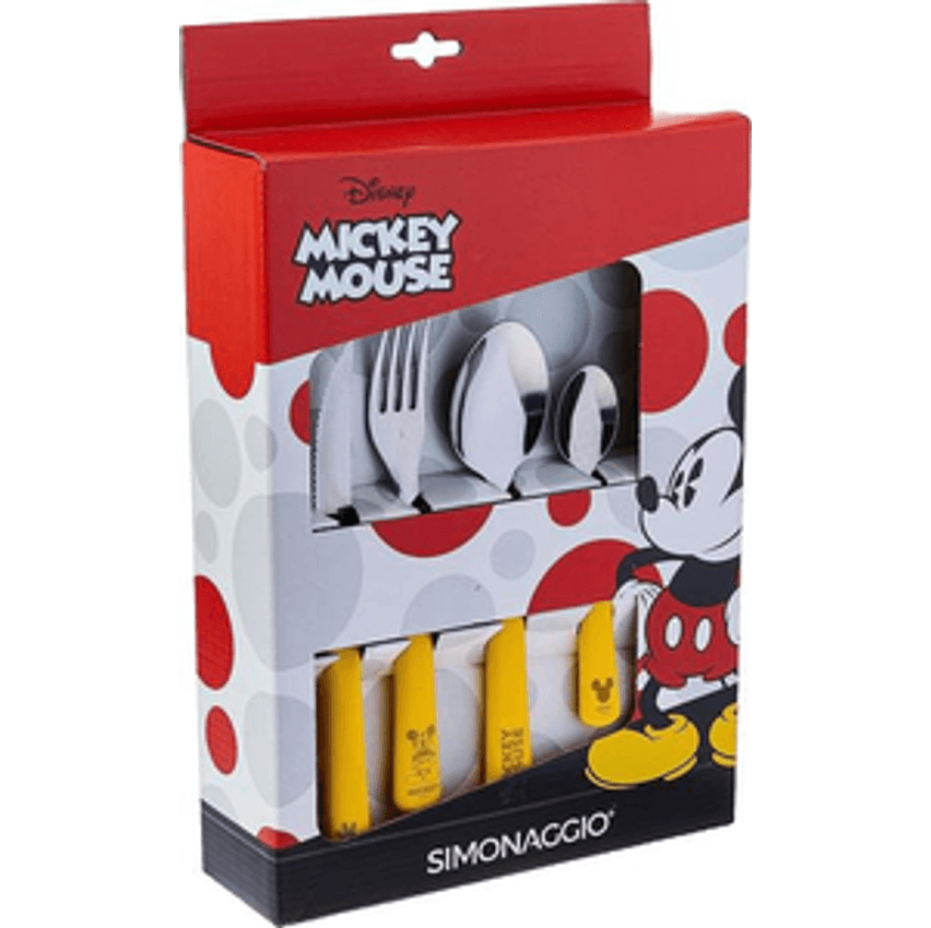 Conjunto de Talheres 24 peças Disney/Mickey, Simonaggio, Disney/Mickey