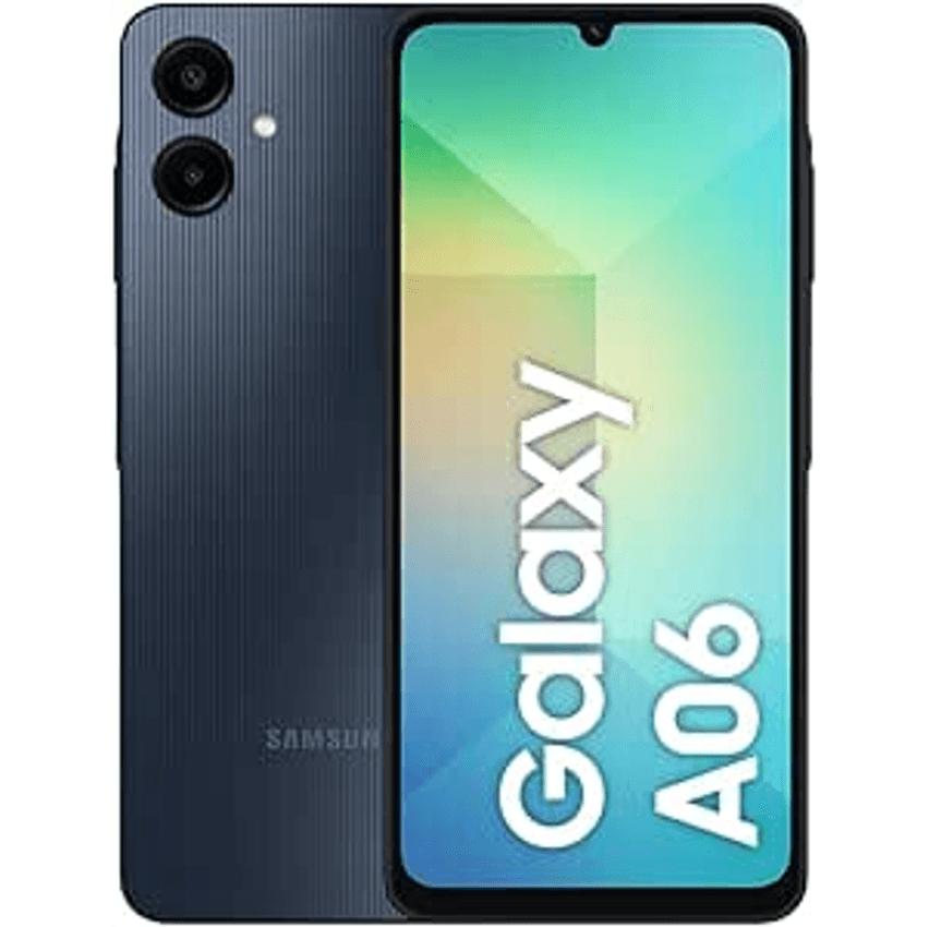 Smartphone Samsung Galaxy A06 128gb, 4gb Ram, Processador Octa-core, Bateria De 5000mah, Tela Infinita De 6.7", Câmera Traseira Dupla, Dual Chip - Azul Escuro