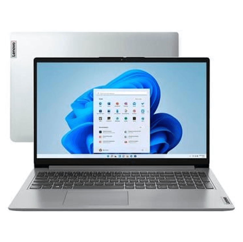 Notebook Lenovo IdeaPad 1i Intel Core i5 - 8GB RAM SSD 512GB Windows 11 15,6” 15IAU7