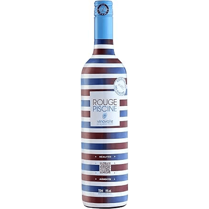 Vinho Tinto Francês Rouge Piscine 750ml