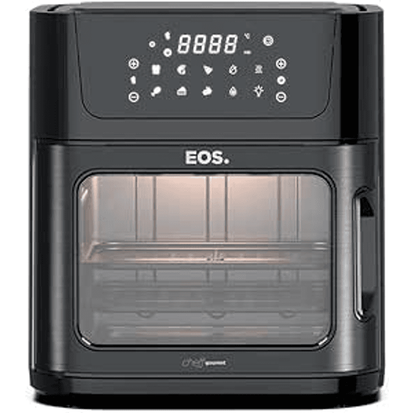 Fritadeira Air Fryer Oven Eos 15 Litros Digital Inox All Black Eaf15ip 220v