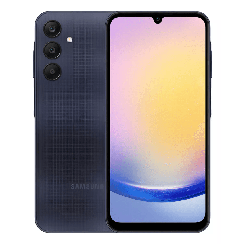 Smartphone Samsung Galaxy A25 5g, Câmera Tripla Traseira De Até 50mp, Selfie De 13mp, Tela Infinita Super Amoled De 6.5  120 Hz, 128gb, 6gb, Processador Octa-core, Dual Chip - Azul Escuro