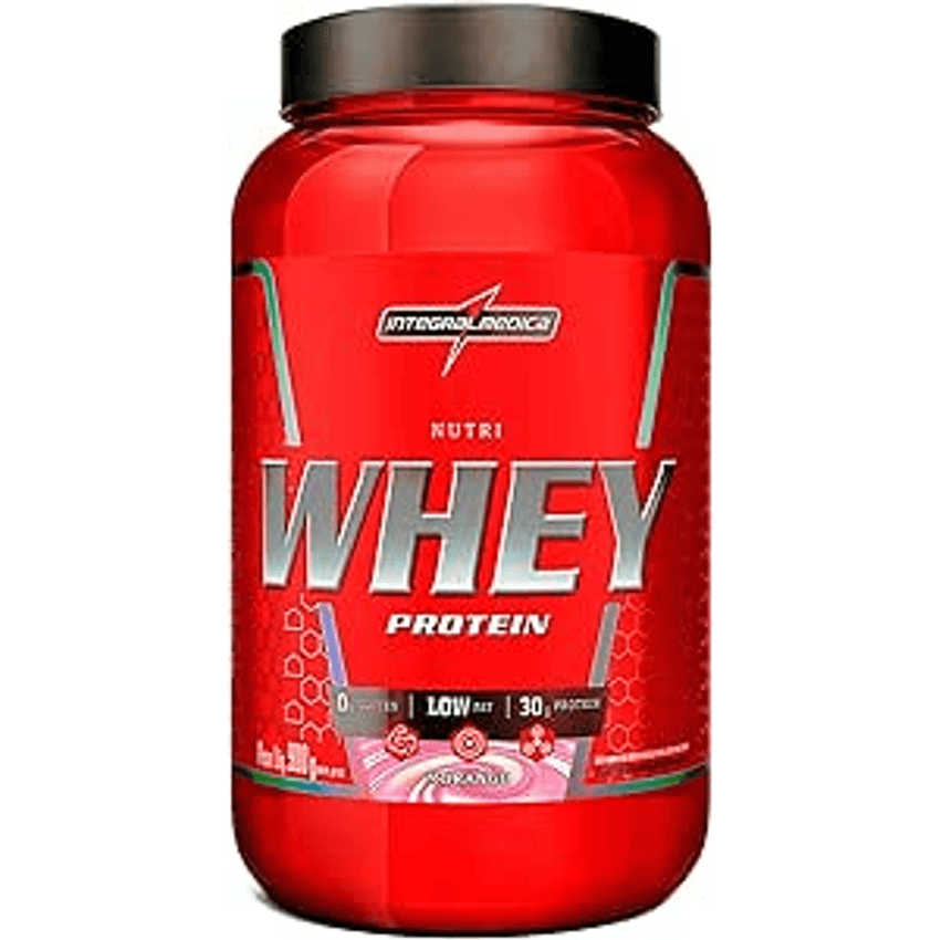 Integralmedica Nutri Whey Protein 907G - Morango