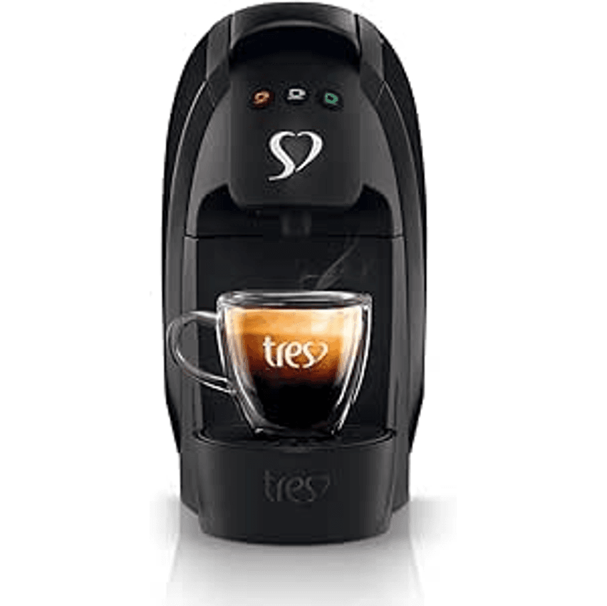 Cafeteira Espresso Luna Preta, 127v - Tres 3 Corações