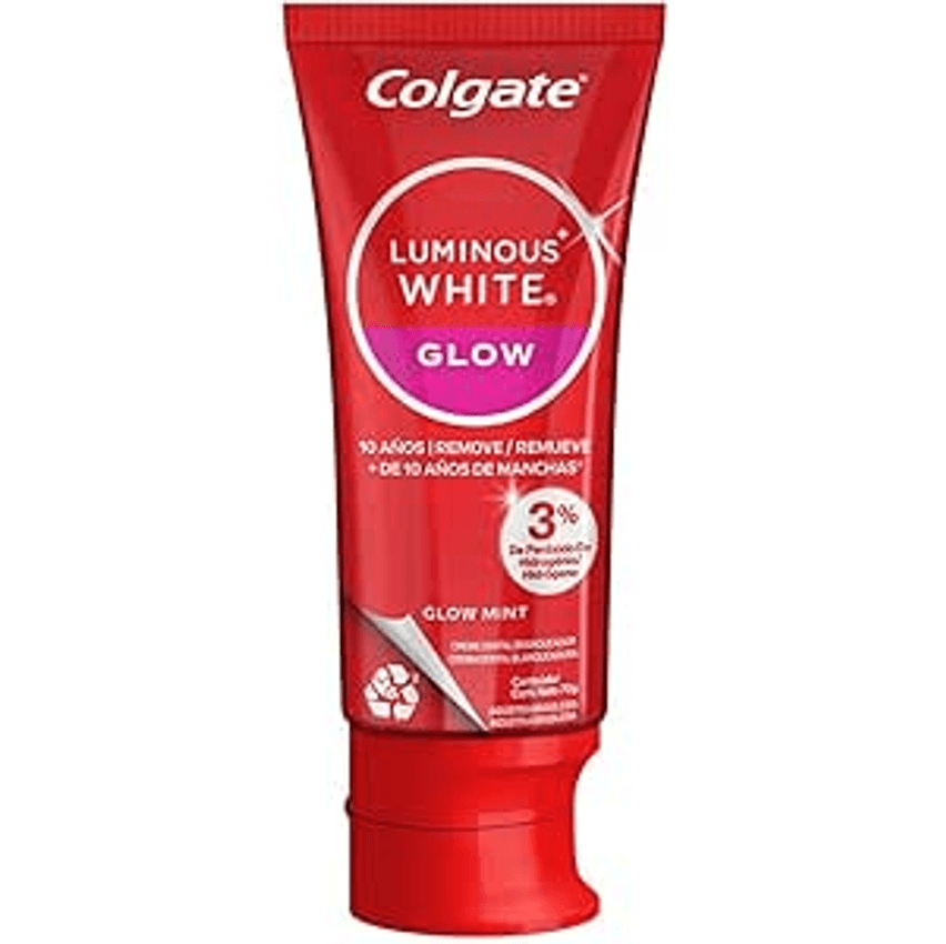 Colgate Creme Dental Clareador Luminous White Glow 70G