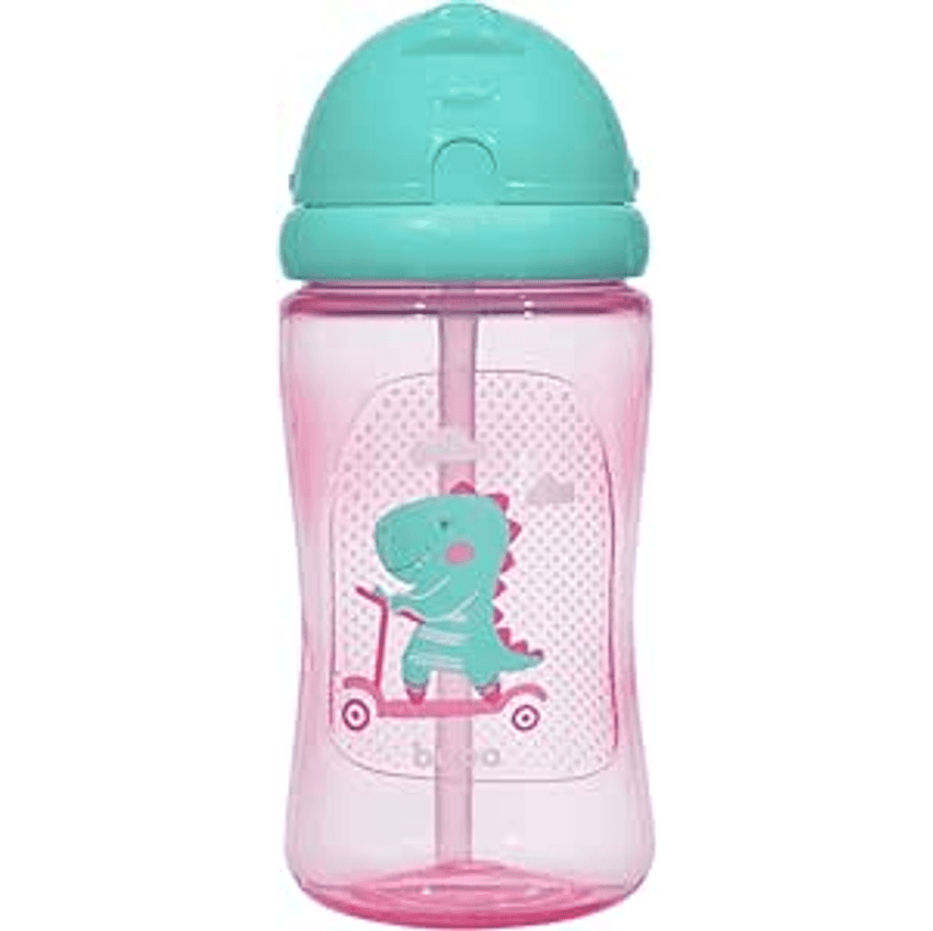 Buba Garrafinha Dino Patinete 400 Ml Rosa