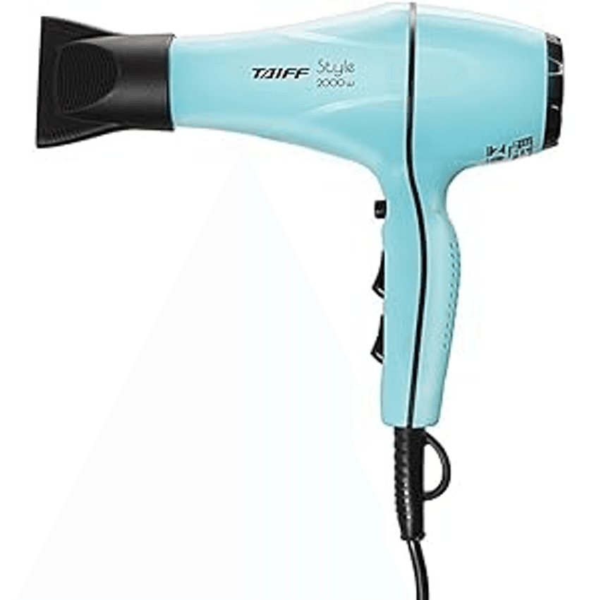 Secador Taiff Style 2000w 127v Azul Tiffany, Taiff, Style 331, Azul, Pequeno