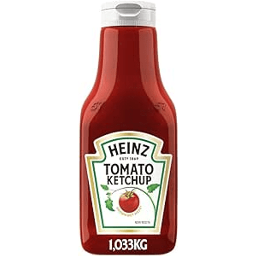 Heinz Ketchup Tradicional, 1,033KG - Tamanho Grande