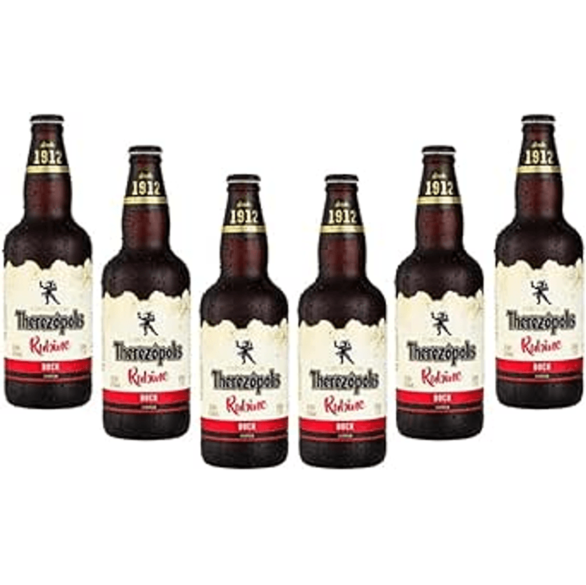 Pack de Therezopolis Rubine Bock 500ml 6 Unidades