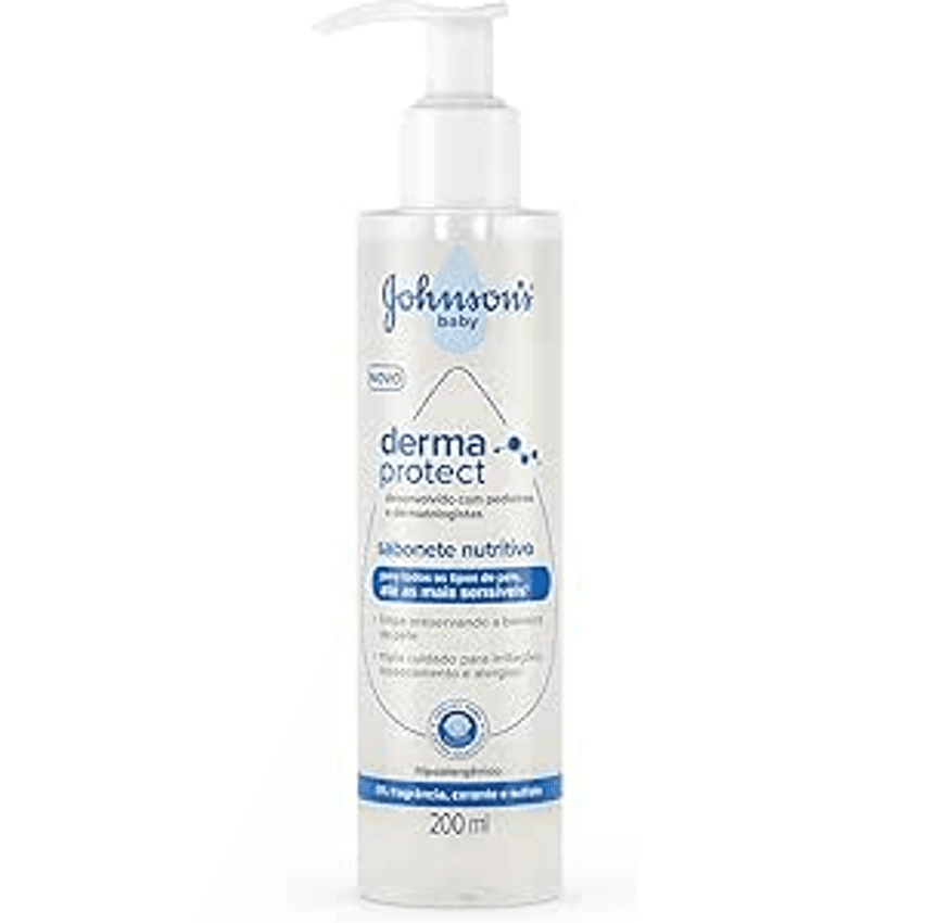 Sabonete Nutritivo Derma Protect Johnson's® Baby 200ml