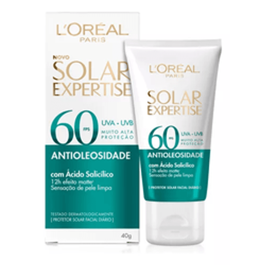 Protetor Solar Antioleosidade Sem Cor Fps60 L'oréal Paris