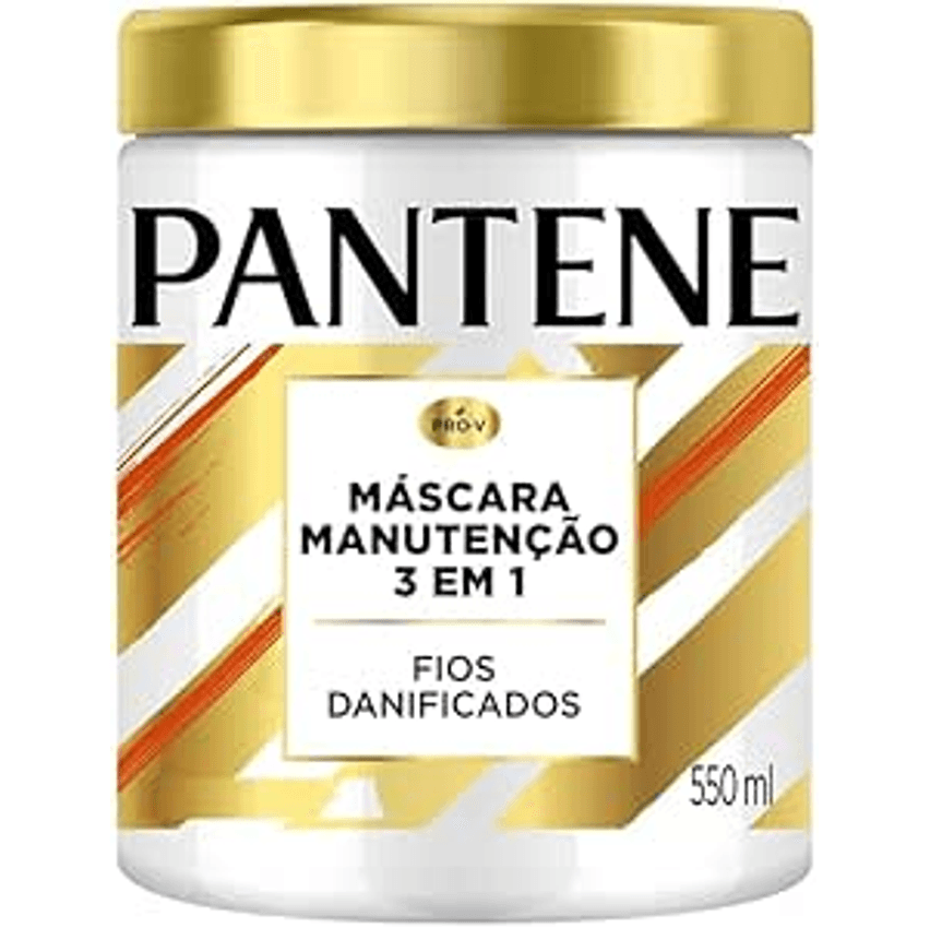 Pantene Máscara Pro-Vitaminas 3 Em 1 Manutenção 550ml