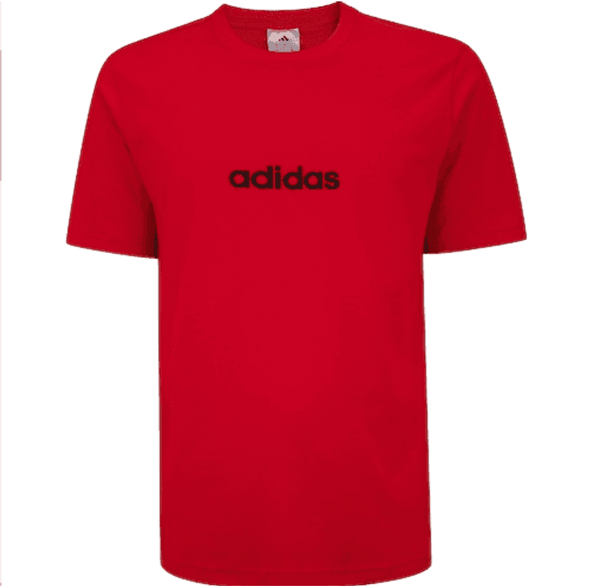 Camiseta Masculina adidas Manga Curta Logo Linear